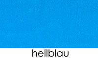 Comfort-Kissen mit Nylon/Spandex-Überzug Farbmuster hellblau